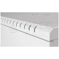 Szafa wisząca RACK 19" 9U 450mm drzwi pełne szara PRO