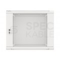 Szafa wisząca RACK 19" 9U 600x450mm szara LANBERG