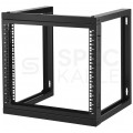 Szafa wisząca, rama OPEN RACK 19" 9U 450mm czarna