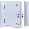 Szafka multimedialna lokalowa 340x400x75mm biała podtynkowa