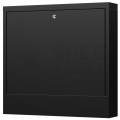 Szafka natynkowa ORN-3 do montażu rozdzielacza hydraulicznego na 8 obwodów grzewczych 615x121x580mm czarna