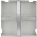 Szafka obudowa zapasu kabla ze stelażem 400x400x105 mm AWO644