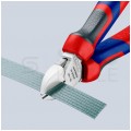Szczypce boczne tnące uniwersalne 160mm chromowane KNIPEX 70 05 160