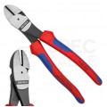 Szczypce boczne tnące ze zwiększonym przełożeniem 200mm fosforanowane KNIPEX 74 02 200