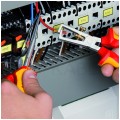 Szczypce do ściągania izolacji 160mm izolowane VDE 1kV dla elektryka KNIPEX 11 06 160