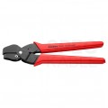 Szczypce do wykrawania otworów w listwach maskownicach korytkach z tworzywa sztucznego 16x32mm KNIPEX 90 61 16