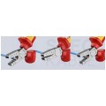 Szczypce do zaciskania tulejek kablowych 0,25-2,5mm2 izolowane VDE 1kV dla elektryka KNIPEX 97 68 145 A