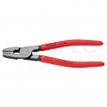 Szczypce do zaciskania tulejek kablowych 0,5-6mm2 powlekane KNIPEX 97 81 180