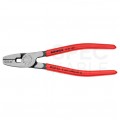 Szczypce do zaciskania tulejek kablowych 0,5-6mm2 powlekane KNIPEX 97 81 180
