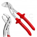Szczypce nastawne Alligator 250mm do rur i armatury izolowane zanurzeniowo 1000V VDE KNIPEX 88 07 250