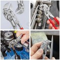 Szczypce nastawne uniwersalne MINI 125mm chromowane Klucz do śrub, nakrętek i armatury KNIPEX 86 03 125