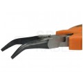 Szczypce półokragłe tnące uniwersalne 140mm wygięte 45° precyzyjne NEO 01-103