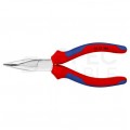 Szczypce półokragłe tnące uniwersalne 160mm wygięte chromowane dla elektryka KNIPEX 25 25 160