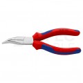 Szczypce półokragłe tnące uniwersalne 160mm wygięte chromowane dla elektryka KNIPEX 25 25 160