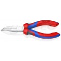 Szczypce półokragłe tnące uniwersalne 160mm wygięte chromowane dla elektryka KNIPEX 25 25 160