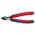 Szczypce precyzyjne tnące 125mm Super Knips czernione do cięcia drutu twardego ze sprężyną przytrzymującą dla elektroników KNIPEX 78 91 125