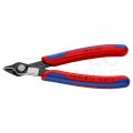 Szczypce precyzyjne tnące 125mm Super Knips czernione ze sprężyną przytrzymującą dla elektroników KNIPEX 78 71 125