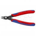 Szczypce precyzyjne tnące 125mm Super Knips wąskie czernione dla elektroników KNIPEX 78 31 125