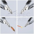Szczypce precyzyjne tnące ESD 125mm Super Knips dla elektroników KNIPEX 78 03 125 ESD