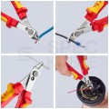 Szczypce precyzyjne tnące VDE 125mm Super Knips izolowane 1kV dla elektroników KNIPEX 78 06 125