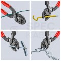Szczypce tnące przegubowe 250mm CoBolt XL powlekane z wgłębieniem KNIPEX 71 31 250