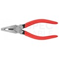 Szczypce uniwersalne 140mm fosforanowane Kombinerki do chwytania i cięcia KNIPEX 03 01 140