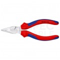 Szczypce uniwersalne 145mm chromowane ostro zakończone Kombinerki do chwytania i cięcia KNIPEX 08 25 145