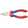 Szczypce uniwersalne 145mm chromowane ostro zakończone Kombinerki do chwytania i cięcia KNIPEX 08 25 145