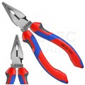 Szczypce uniwersalne 145mm fosforanowane ostro zakończone Kombinerki do chwytania i cięcia KNIPEX 08 22 145