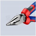 Szczypce uniwersalne 145mm fosforanowane ostro zakończone Kombinerki do chwytania i cięcia KNIPEX 08 22 145