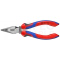 Szczypce uniwersalne 145mm fosforanowane ostro zakończone Kombinerki do chwytania i cięcia KNIPEX 08 22 145