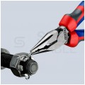 Szczypce uniwersalne 145mm fosforanowane ostro zakończone Kombinerki do chwytania i cięcia KNIPEX 08 22 145