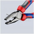 Szczypce uniwersalne 160mm fosforanowane Kombinerki do chwytania i cięcia KNIPEX 03 02 160