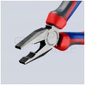 Szczypce uniwersalne 160mm fosforanowane Kombinerki do chwytania i cięcia KNIPEX 03 02 160