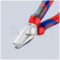 Szczypce uniwersalne 180mm chromowane Kombinerki do chwytania i cięcia KNIPEX 03 05 180
