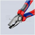Szczypce uniwersalne 180mm fosforanowane Kombinerki do chwytania i cięcia KNIPEX 03 02 180