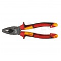 Szczypce uniwersalne 180mm Kombinerki do chwytania i cięcia izolowane 1kV VDE MILWAUKEE