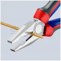 Szczypce uniwersalne 200mm chromowane Kombinerki do chwytania i cięcia KNIPEX 03 05 200