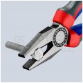 Szczypce uniwersalne 200mm fosforanowane Kombinerki do chwytania i cięcia KNIPEX 03 02 200