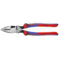 Szczypce uniwersalne ze zwiększonym przełożeniem typu "Lineman's" 240mm Kombinerki do najwyższych obciążeń KNIPEX 09 02 240