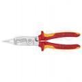Szczypce wielofunkcyjne 6w1 dla elektryka 200mm izolowane VDE 1kV do prac elektroinstalacyjnych KNIPEX 13 86 200