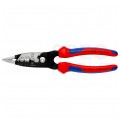 Szczypce wielofunkcyjne 7w1 dla elektryka 200mm do prac elektroinstalacyjnych WireStripper KNIPEX 13 72 200 ME