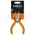 Szczypce ząbkowane tnące dla elektroników 130mm z elementem rozwierającym NEO 01-105