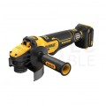 Szlifierka akumulatorowa 18/54V FLEXVOLT ADVANTAGE (bez akumulatora),silnik bezszczotkowy,regulacja obrotów, do szlifowania i cięcia, tarcza 125mm 9000 obrotów/min M14 DCG416VSN DeWALT