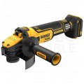 Szlifierka akumulatorowa 18/54V FLEXVOLT ADVANTAGE,silnik bezszczotkowy,regulacja obrotów, do szlifowania i cięcia, tarcza 125mm 9000 obrotów/min M14 + 1x akumulator Li-Ion XR FLEXVOLT 6.0Ah ( w zestawie z ładowarką ) + walizka T-STAK DCG409VST1 DeWALT