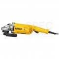 Szlifierka kątowa sieciowa 230V 2200W, do szlifowania i cięcia, tarcza 230mm 6600 obrotów/min M14 DWE492 DeWALT