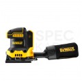 SZLIFIERKA OSCALACYJNA XR 18V 0*AH DEWALT