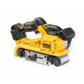 SZLIFIERKA TAŚMOWA AKUMULATOROWA 75*533MM XR 18V 0*AH TSTAK DEWALT