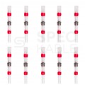 Szybkozłączka termokurczliwa z cyną lutowniczą TTN-15 0,5-1mm2 do łączenia kabli i przewodów 10szt