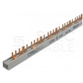 Szyna łączeniowa widełkowa 3-fazowa 12mm2 80A na 54 moduły PAWBOL